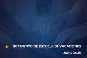 Normartivo de Escuela de Vacaciones - junio 2025